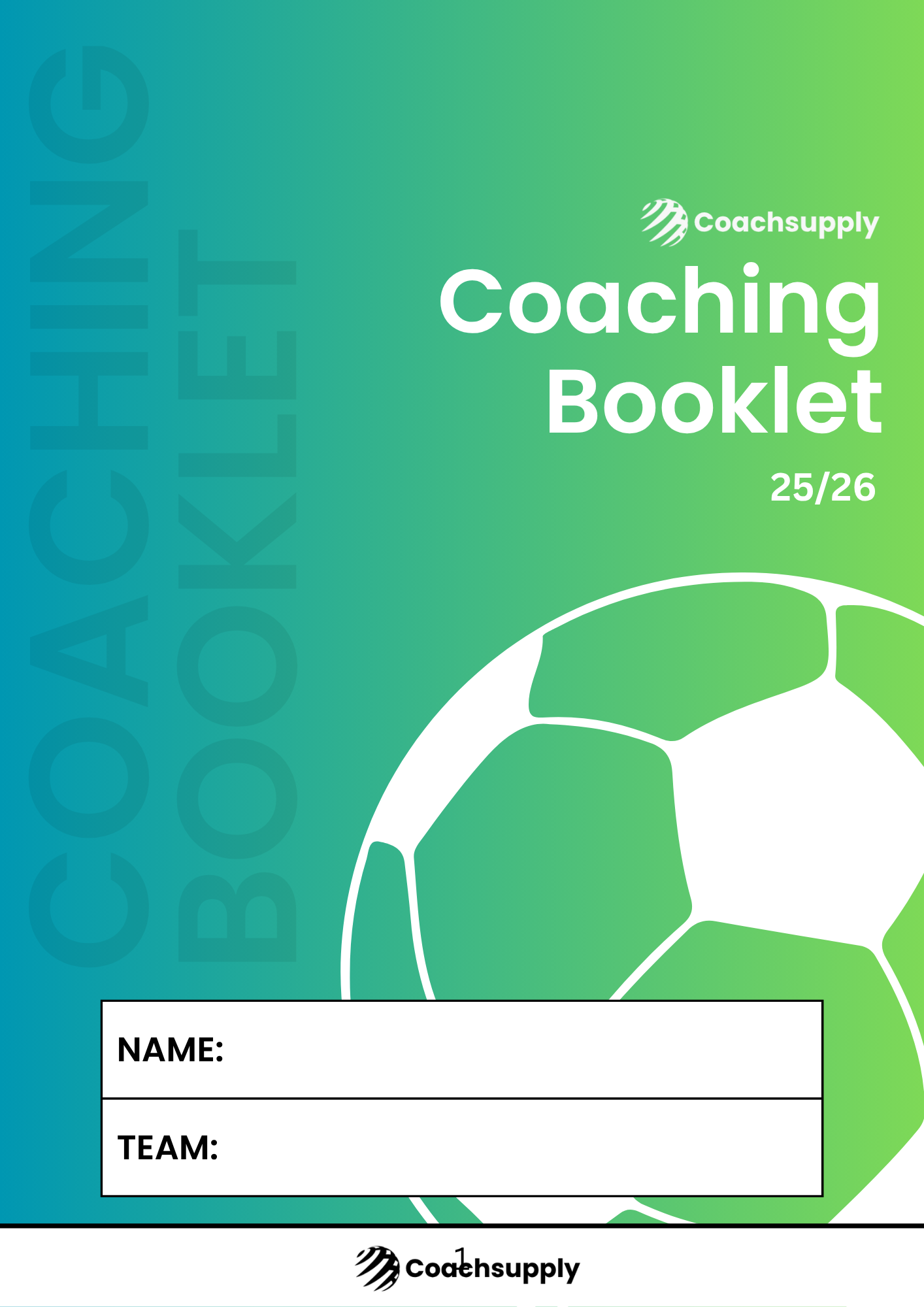 Coaching Booklet 25/26